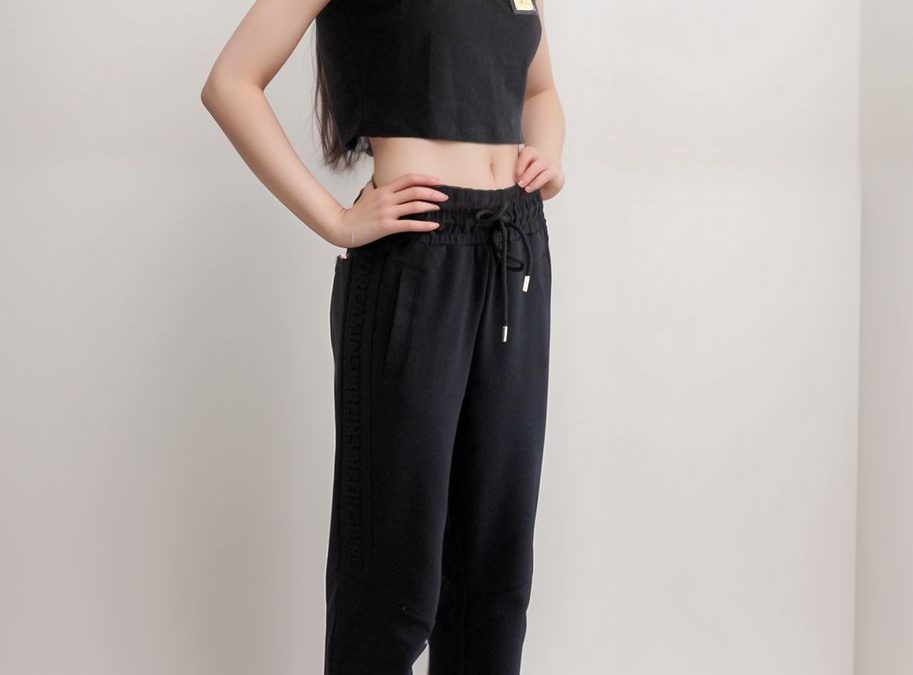 C-Dress 4 – Two-piece set – black