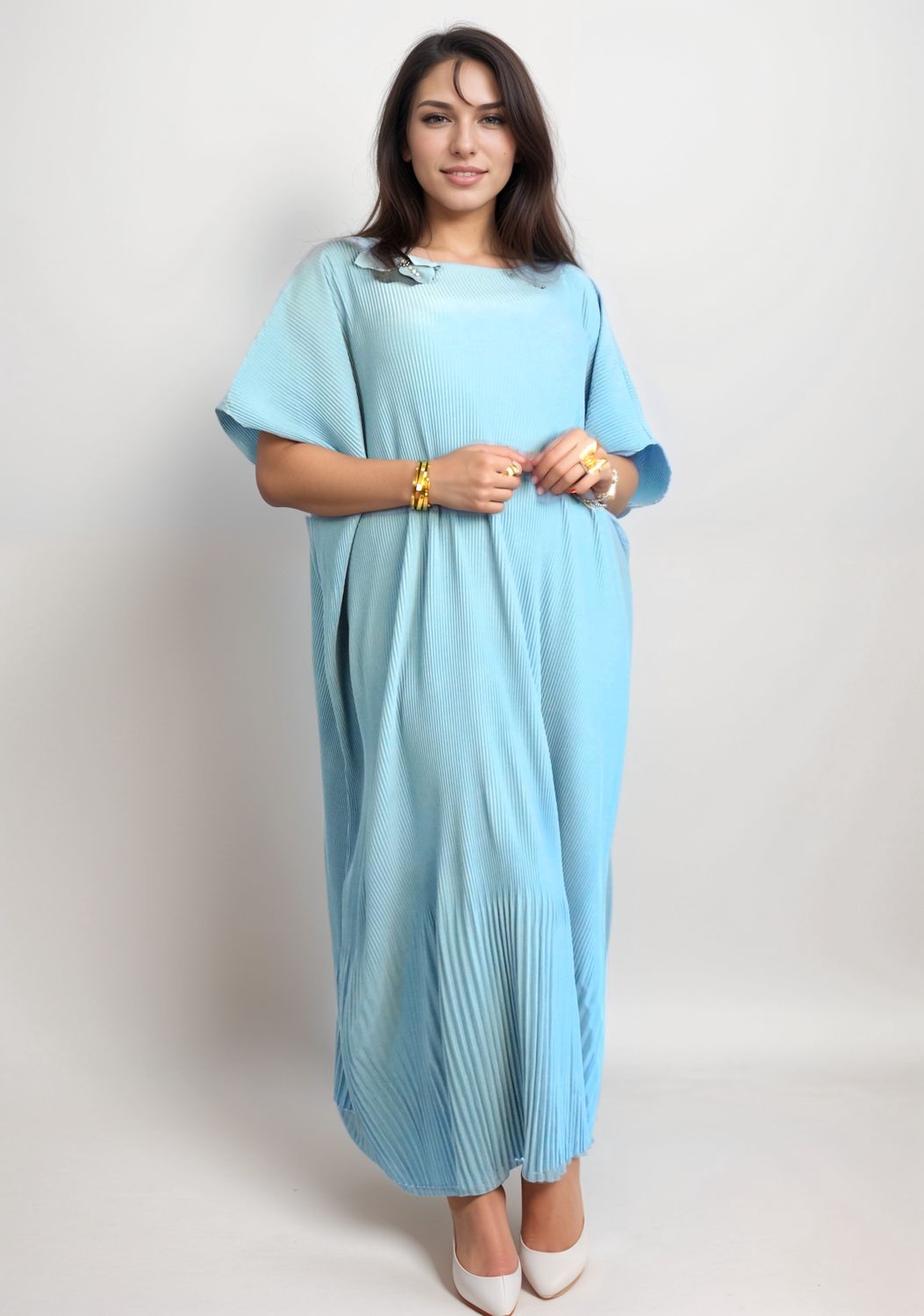 W-Dress 27 - Women Maxi Dress - Image 2