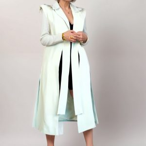 W-Dress 18 - Long Women open front Jacket