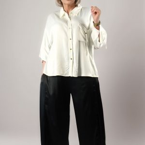 W-Dress 19 - Two-piece set with side slit pant