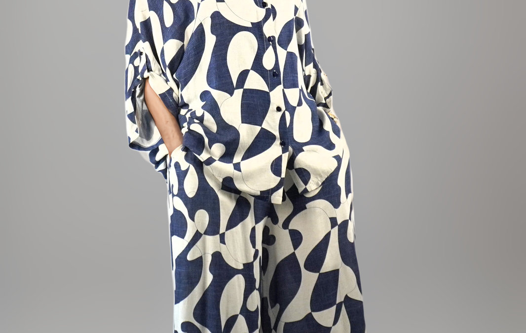 W-Dress 29 – Madam P Two Piece Elegant Women Print Set