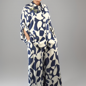 W-Dress 29 - Madam P Two Piece Elegant Women Print Set