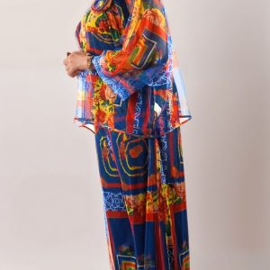 W-Dress 28 - Two Piece Elegant Women Print Set