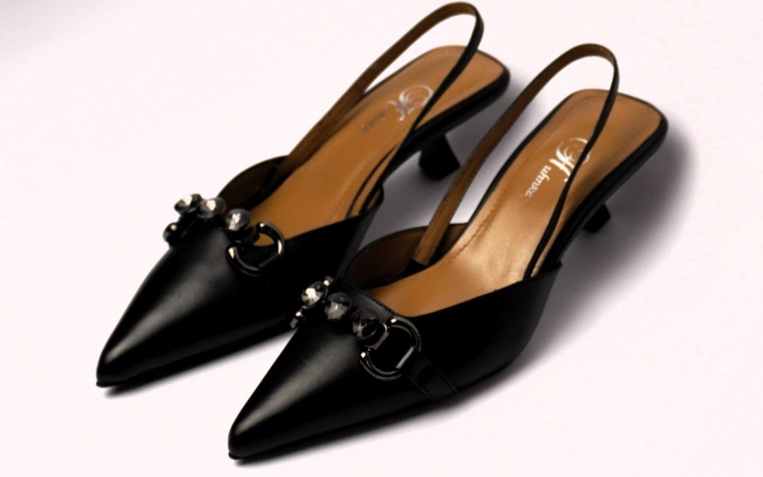 W-Shoe – Women Classic Slingback Pumps Low Heels