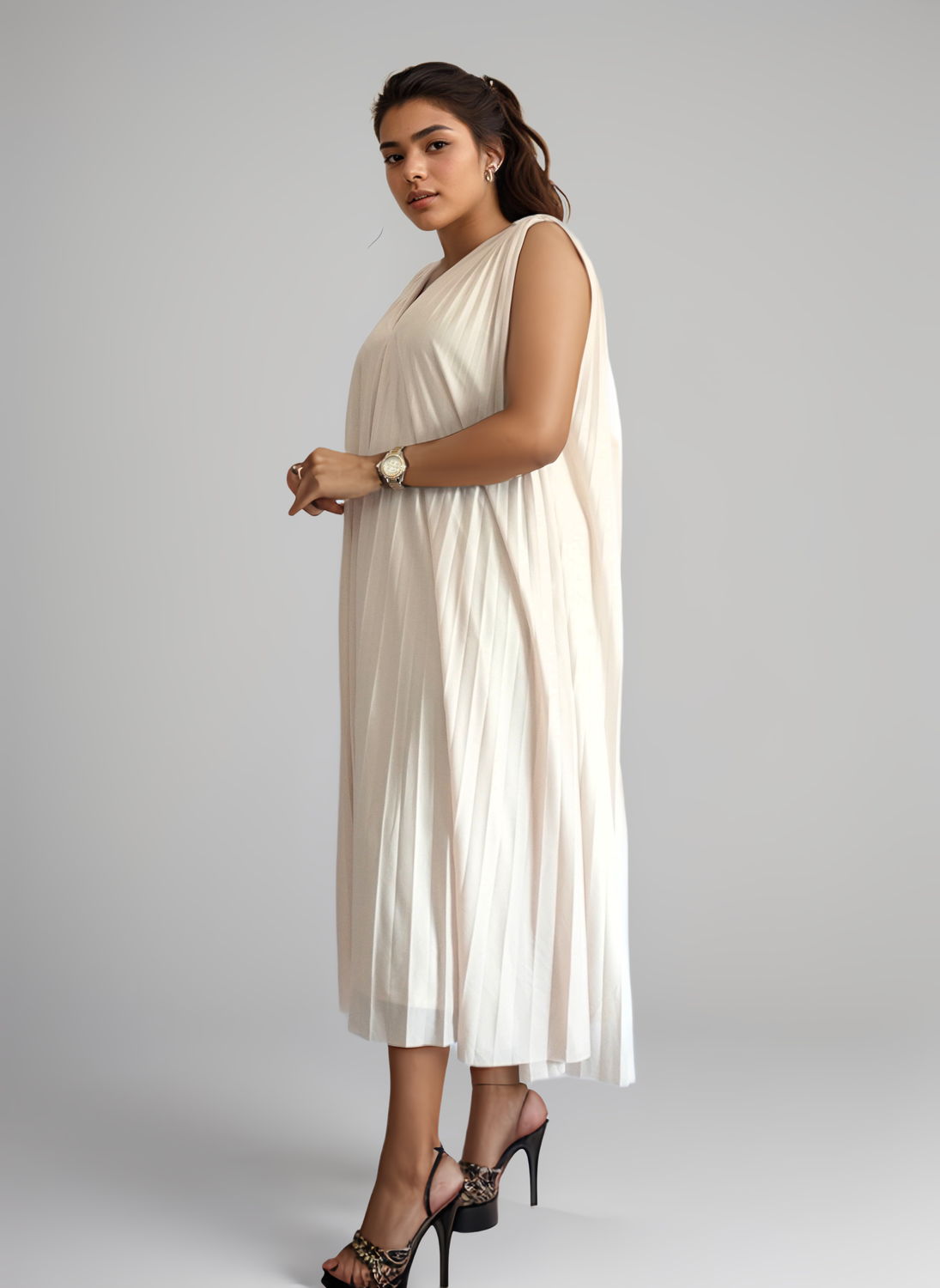 W-Dress 9 - Maxi Casual Women Dress - Image 3